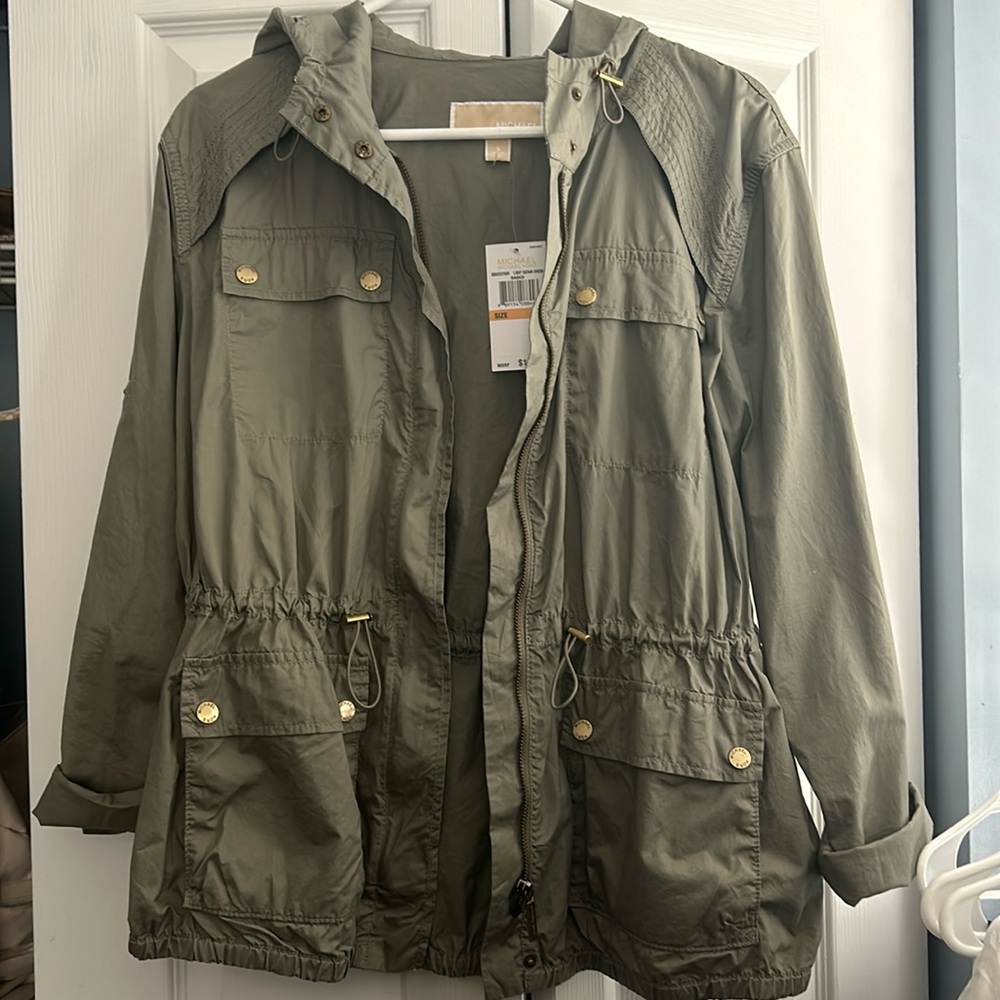NWT Michael Kora Utility Jacket